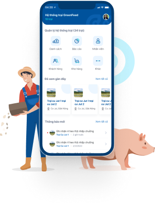 App di động DigiFarm — quản lý hệ thống trại ngay trên điện thoại